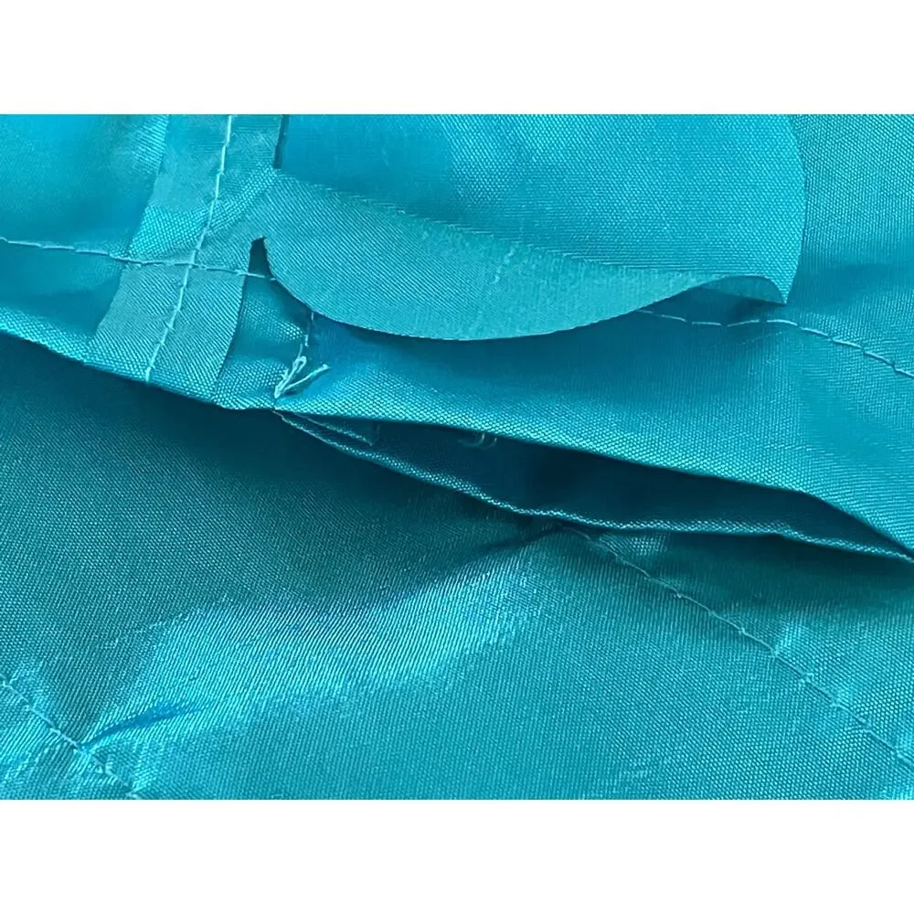 Lush Set of 2 Turquoise Window Panels